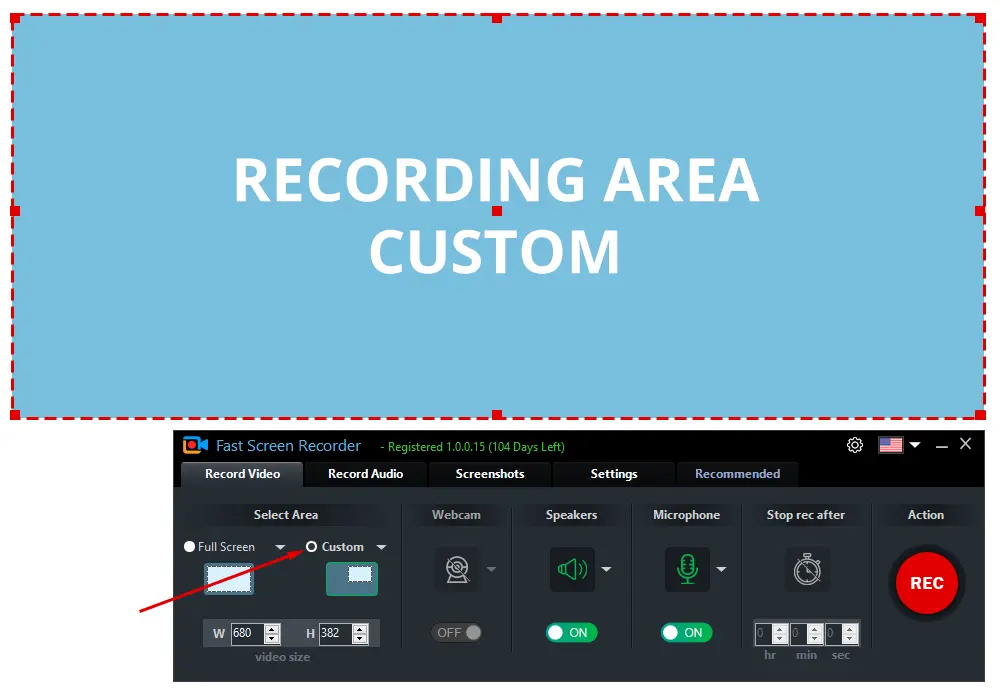 Бесплатная лицензия Fast Screen Recorder 2.1 на 1 год