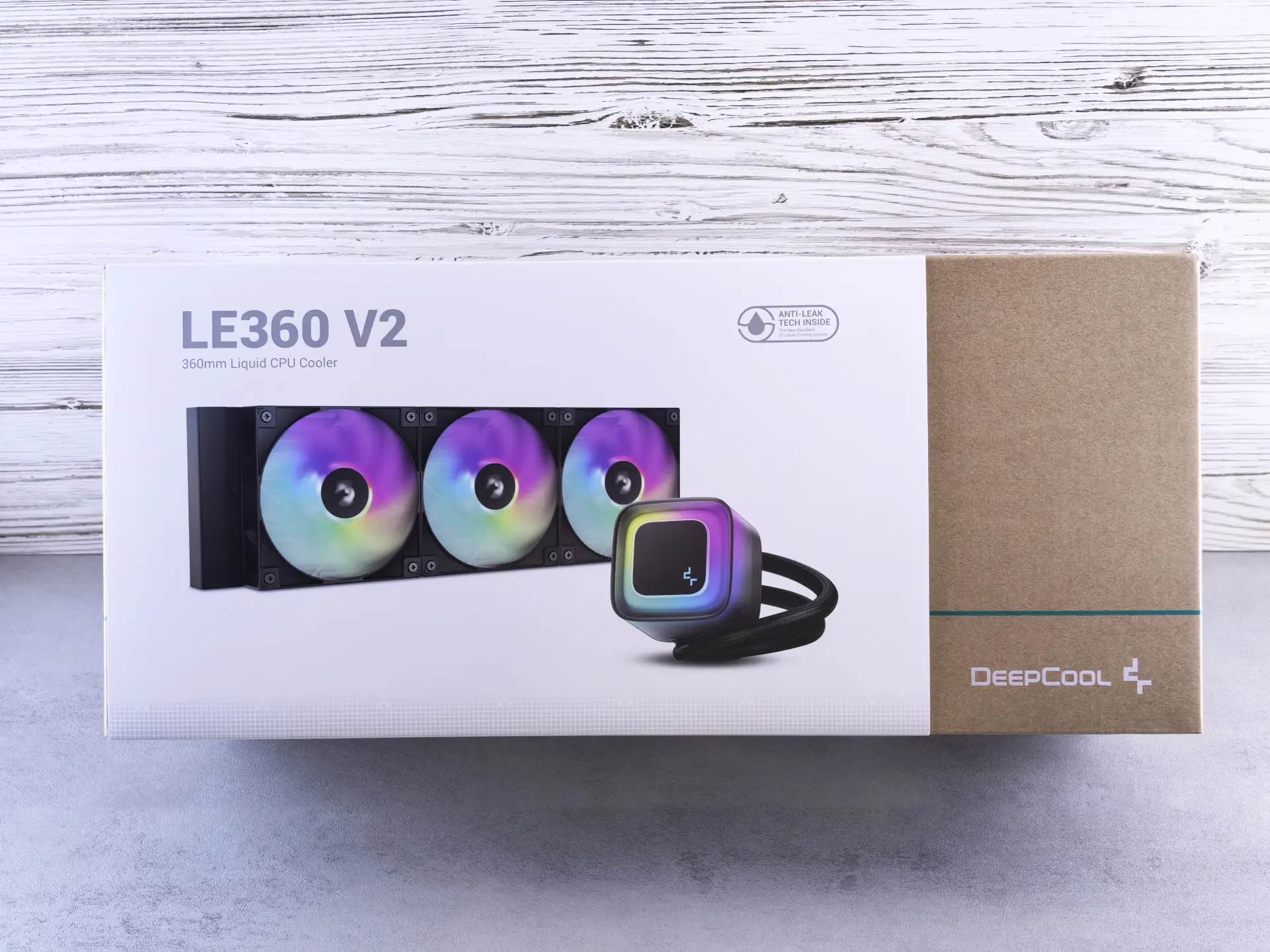 Обзор системы водяного охлаждения DeepCool LE360 V2