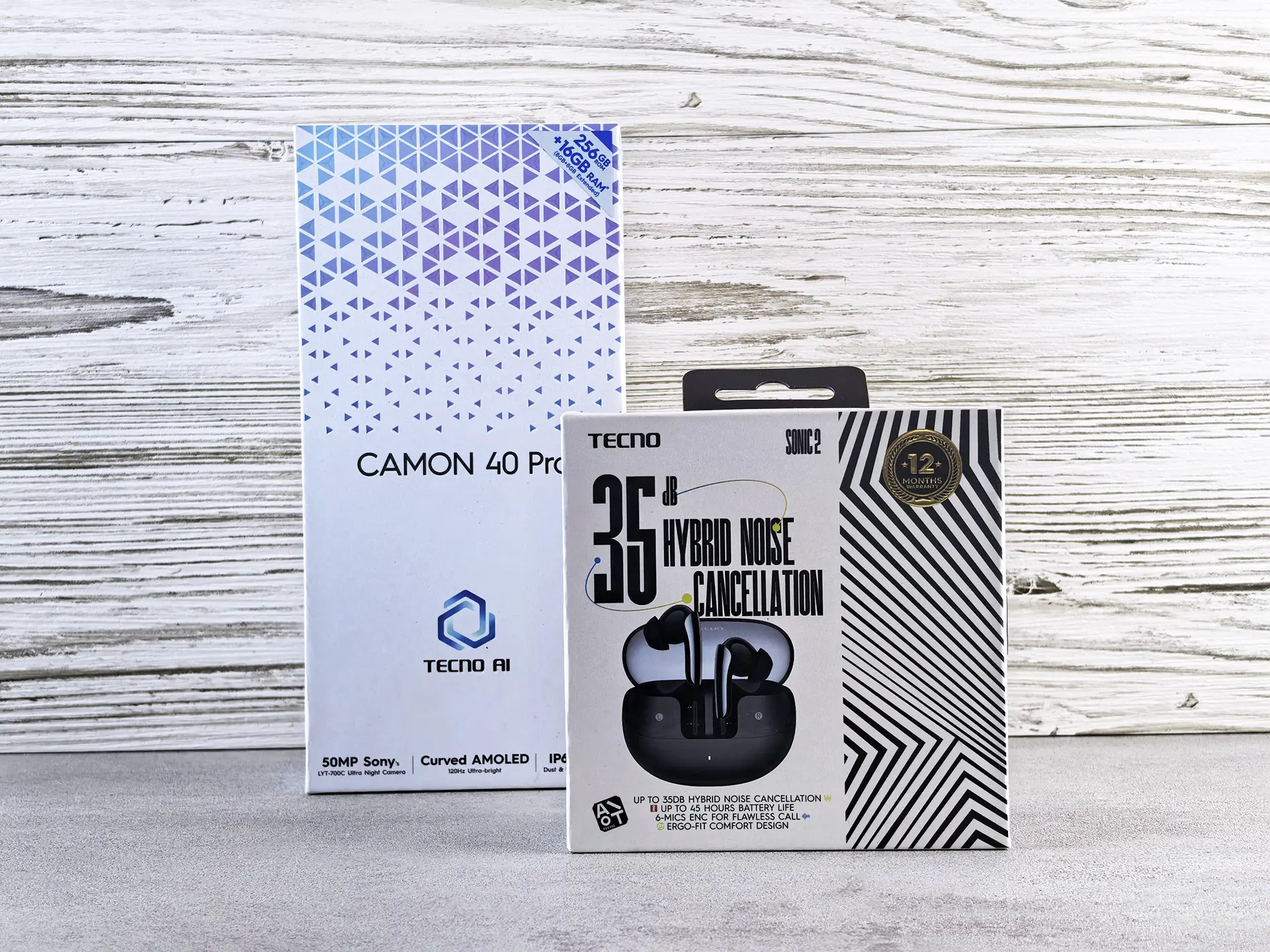 Обзор смартфона TECNO Camon 40 Pro и беспроводных наушников TECNO Sonic 2