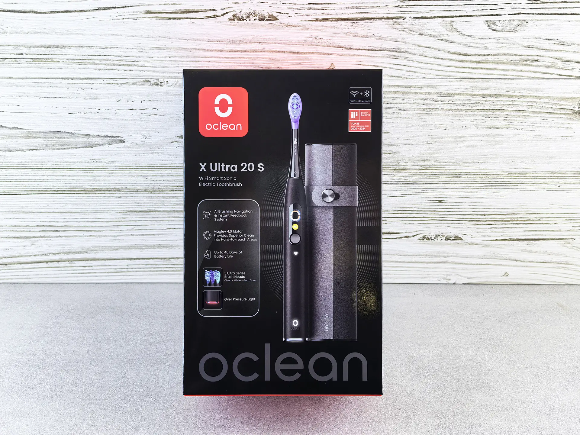 Тест-драйв электрической зубной щётки Oclean X Ultra 20 S