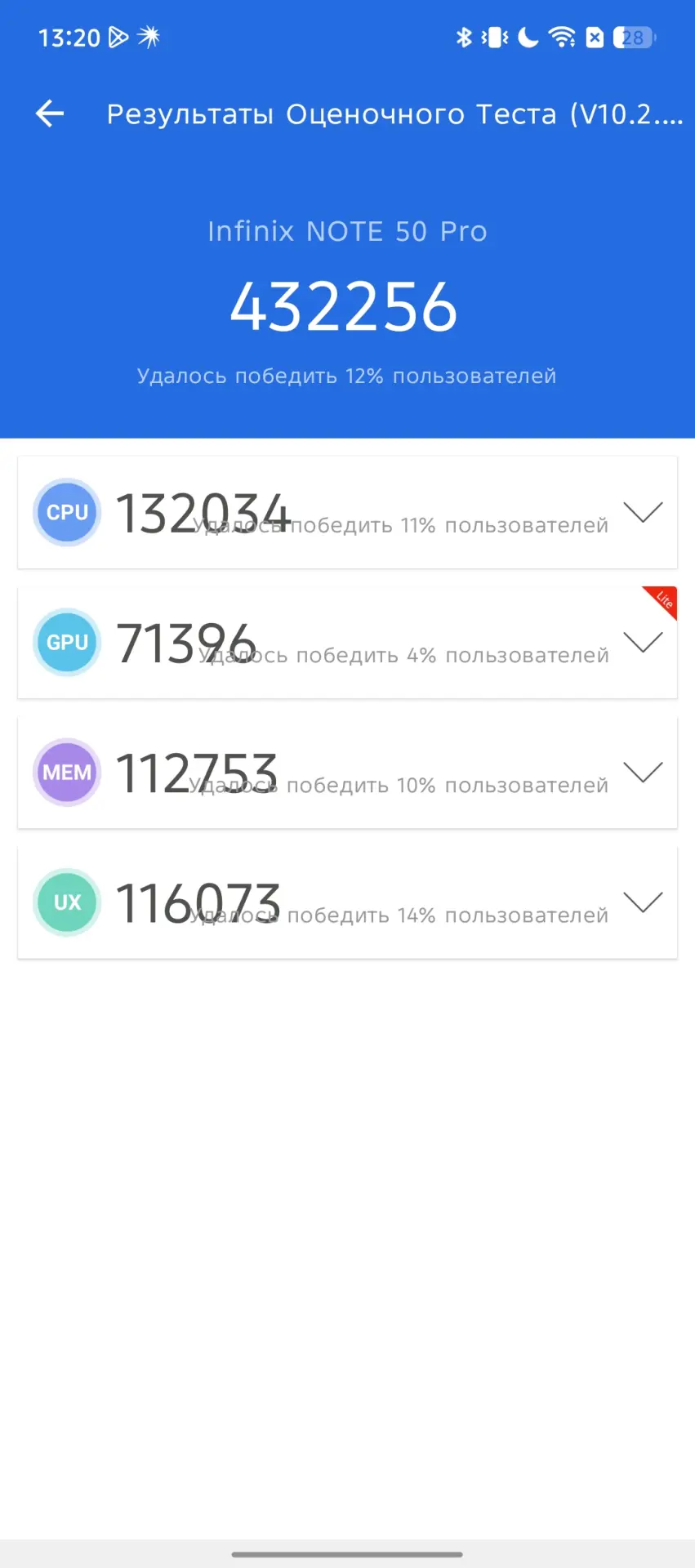 Тест-драйв смартфона Infinix NOTE 50 Pro