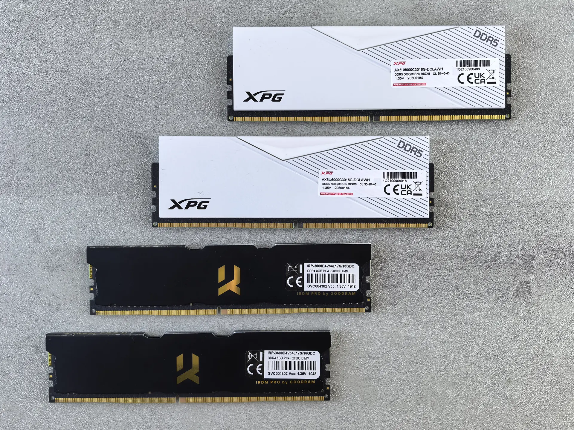 Цены на оперативную память DDR4 и GDDR6 вырастут до 43% в 2025 году