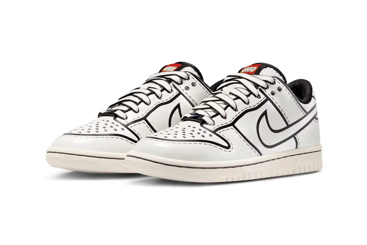 LEGO x Nike Dunk Low IF2117—100: всё о детском релизе 2025 года