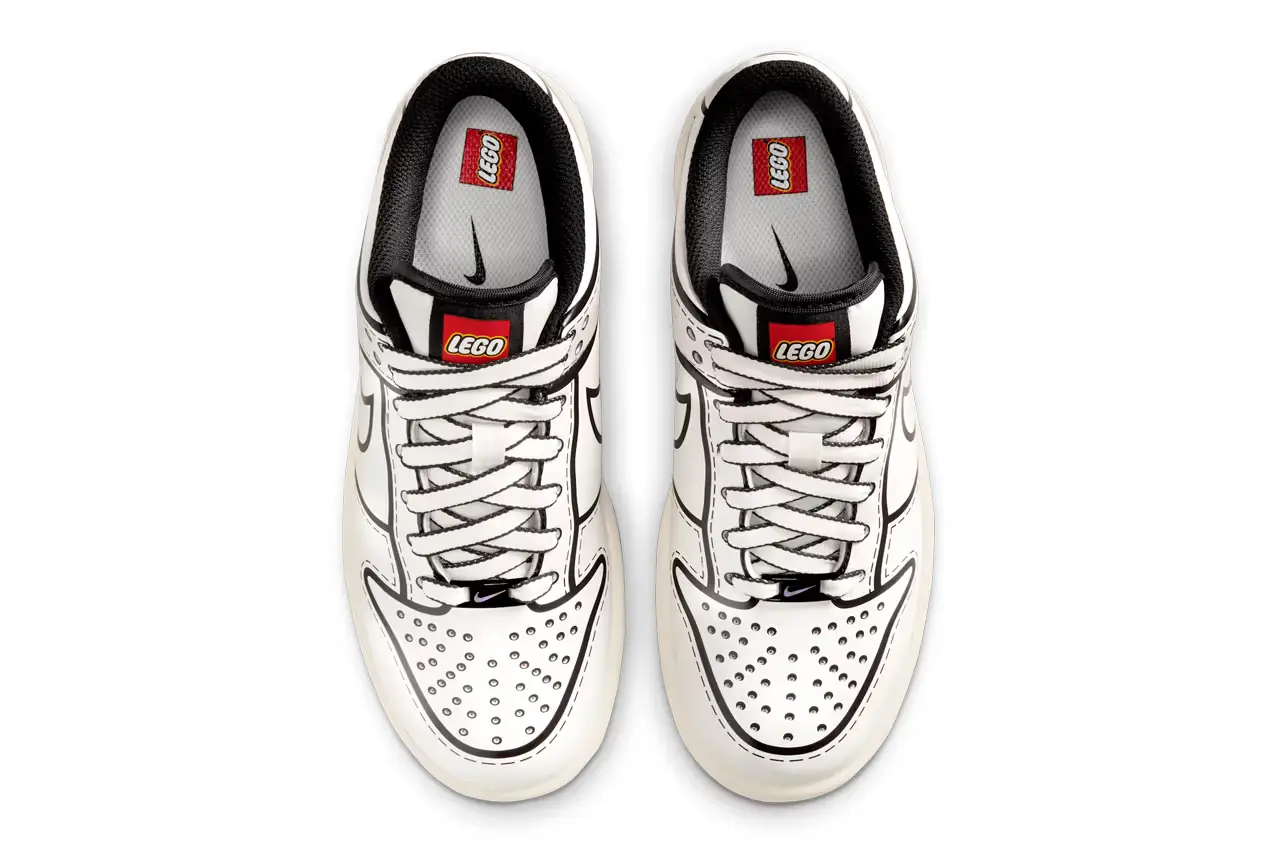 LEGO x Nike Dunk Low IF2117—100: всё о детском релизе 2025 года