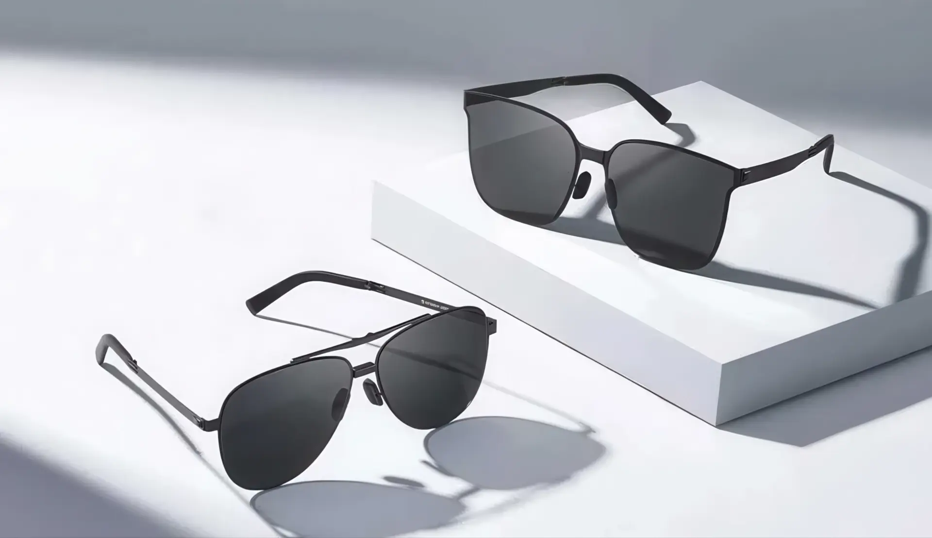 Новые солнечные очки Mijia Square Frame Sunglasses помещаются даже в карман