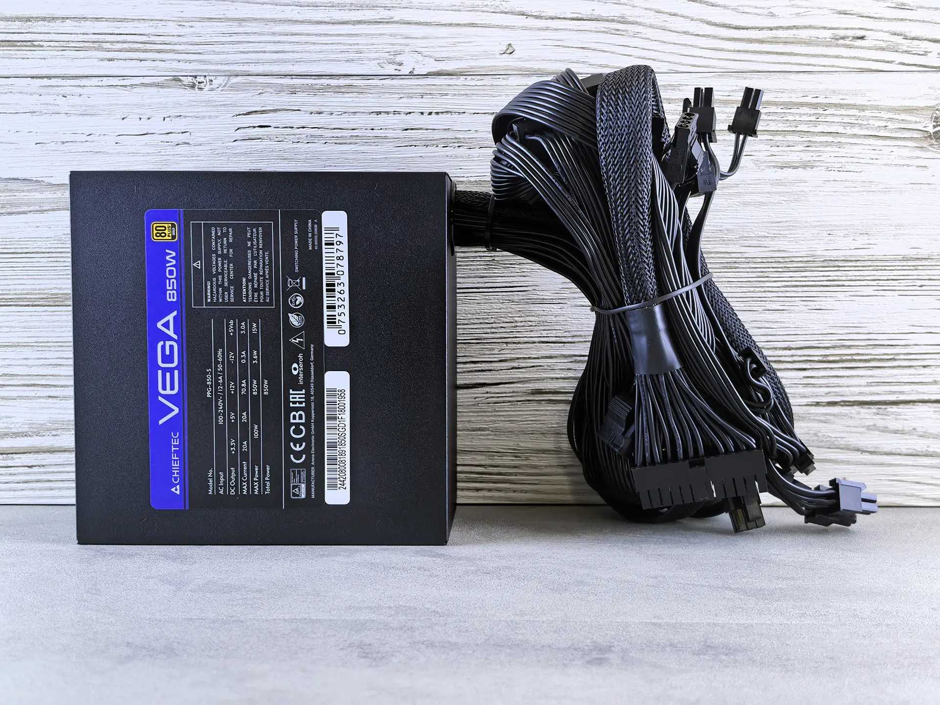 Обзор блока питания Chieftec VEGA 850W (модель PPG-850-S)