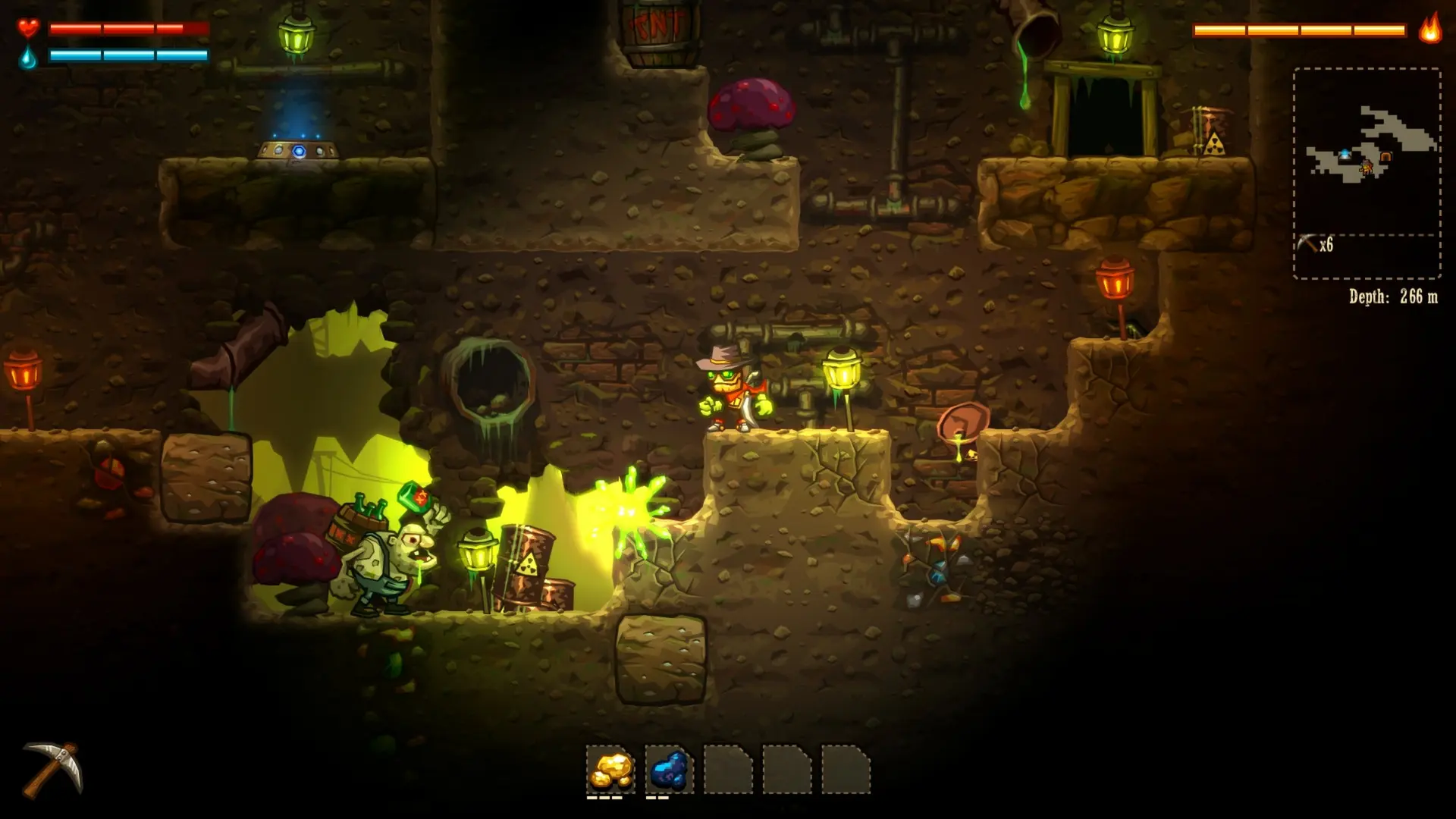 SteamWorld Dig: бесплатная метроидвания в Steam до конца июня