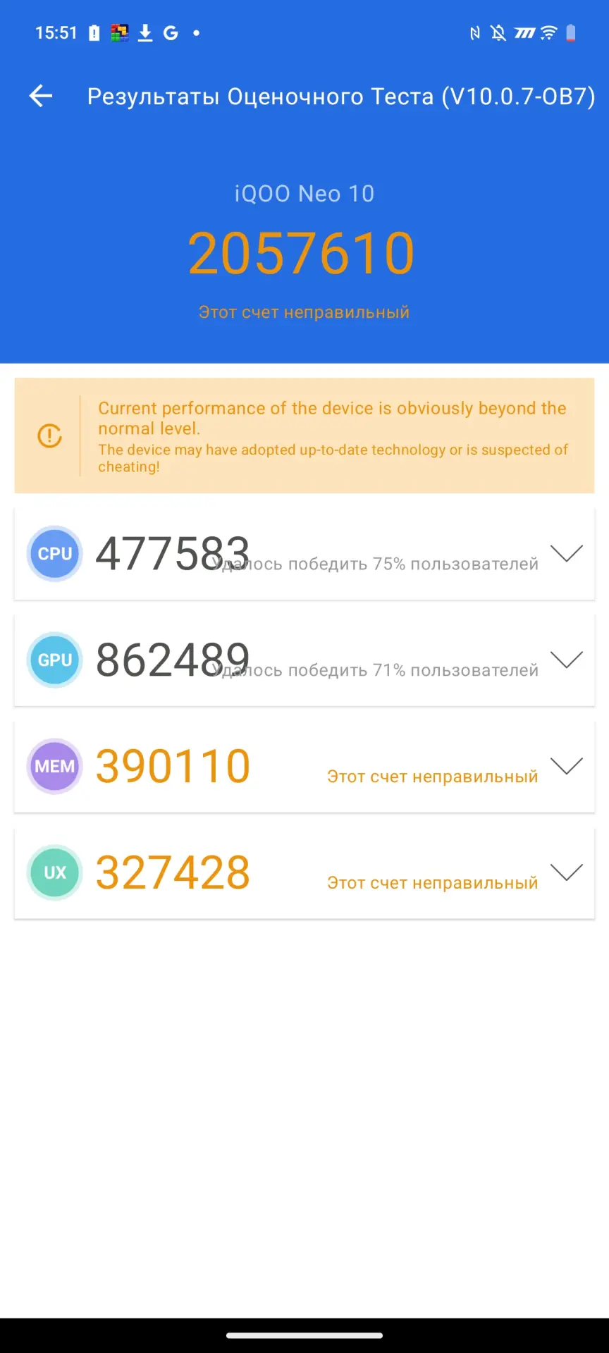 Тест-драйв iQOO Neo 10: смартфона с игровым потенциалом