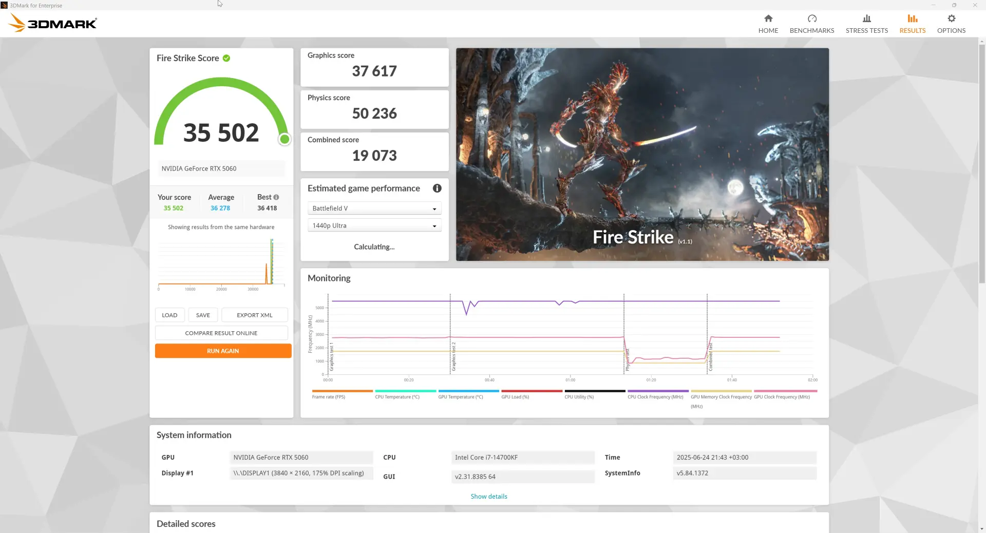 Тест-драйв видеокарты GIGABYTE GeForce RTX 5060 AERO OC 8G