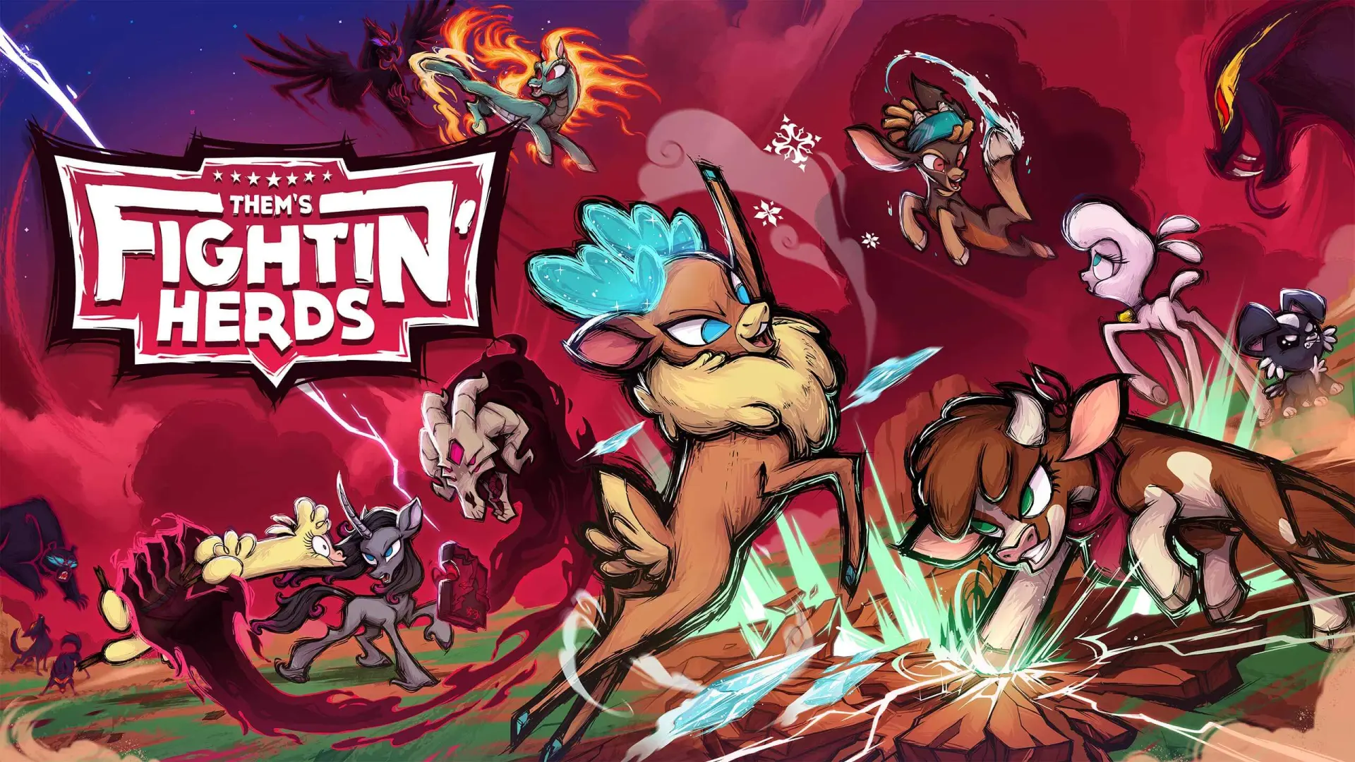 В Epic Games Store началась раздача Them's Fightin' Herds