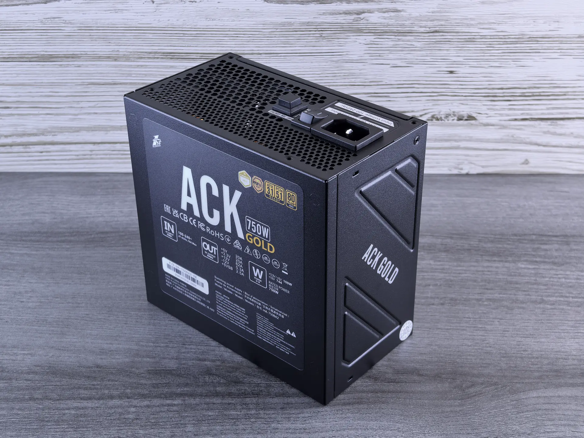 1STPLAYER ACK 750W GOLD: обзор, характеристики, тесты. Модульный ATX 3.1, 450 Вт 12V-2×6. Особенность стабилизации линии +5V
