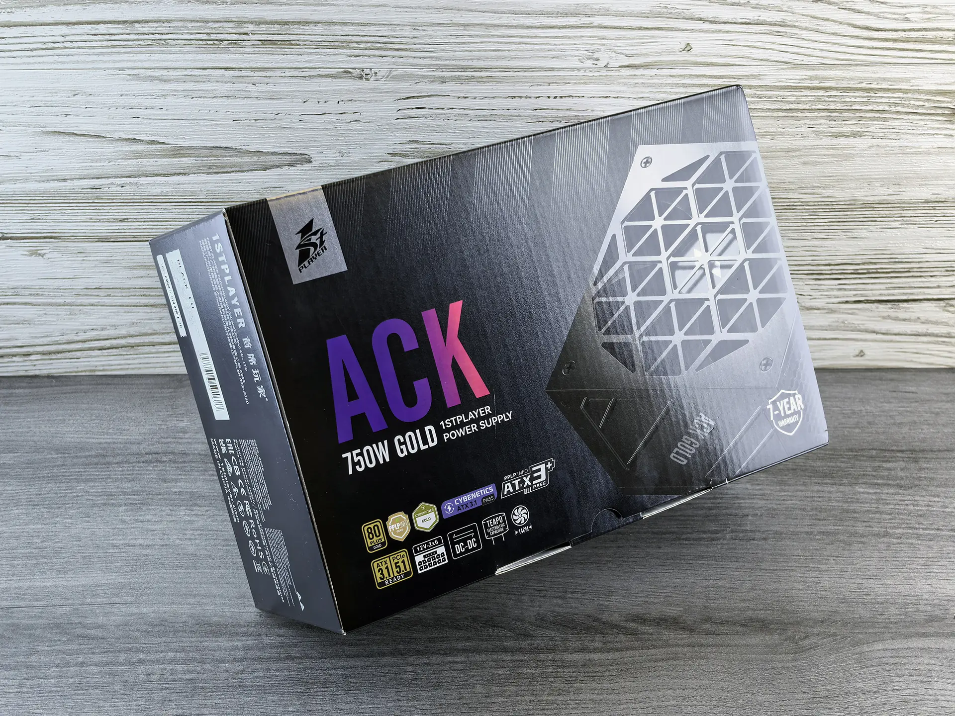 1STPLAYER ACK 750W GOLD: обзор, характеристики, тесты. Модульный ATX 3.1, 450 Вт 12V-2×6. Особенность стабилизации линии +5V