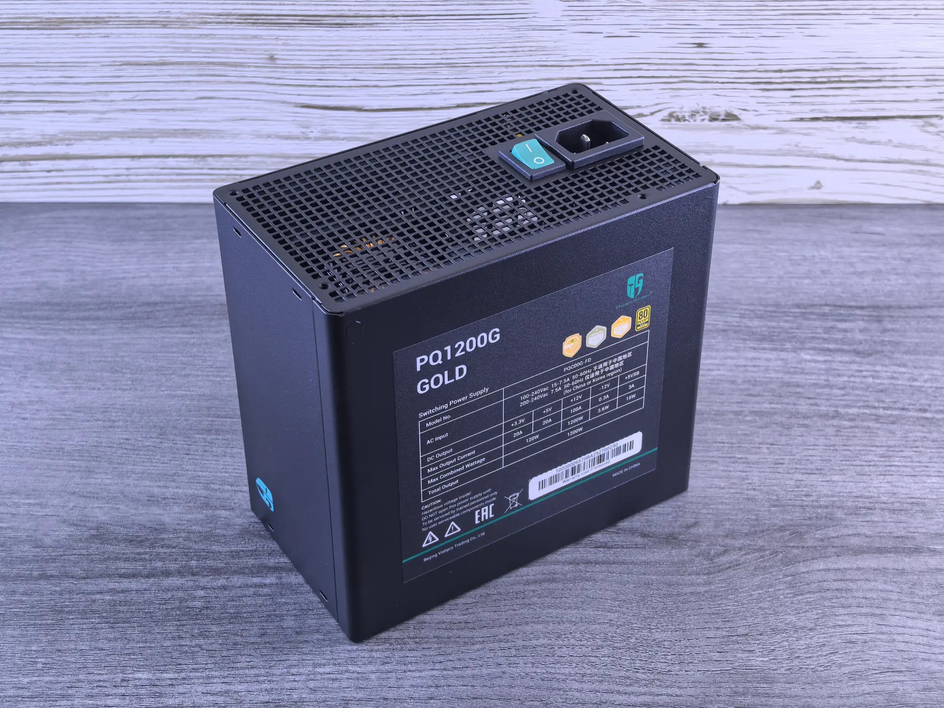 Обзор блока питания GamerStorm PQ1200G GOLD: 1200 Вт, стандарт ATX 3.1 и 10 лет гарантии