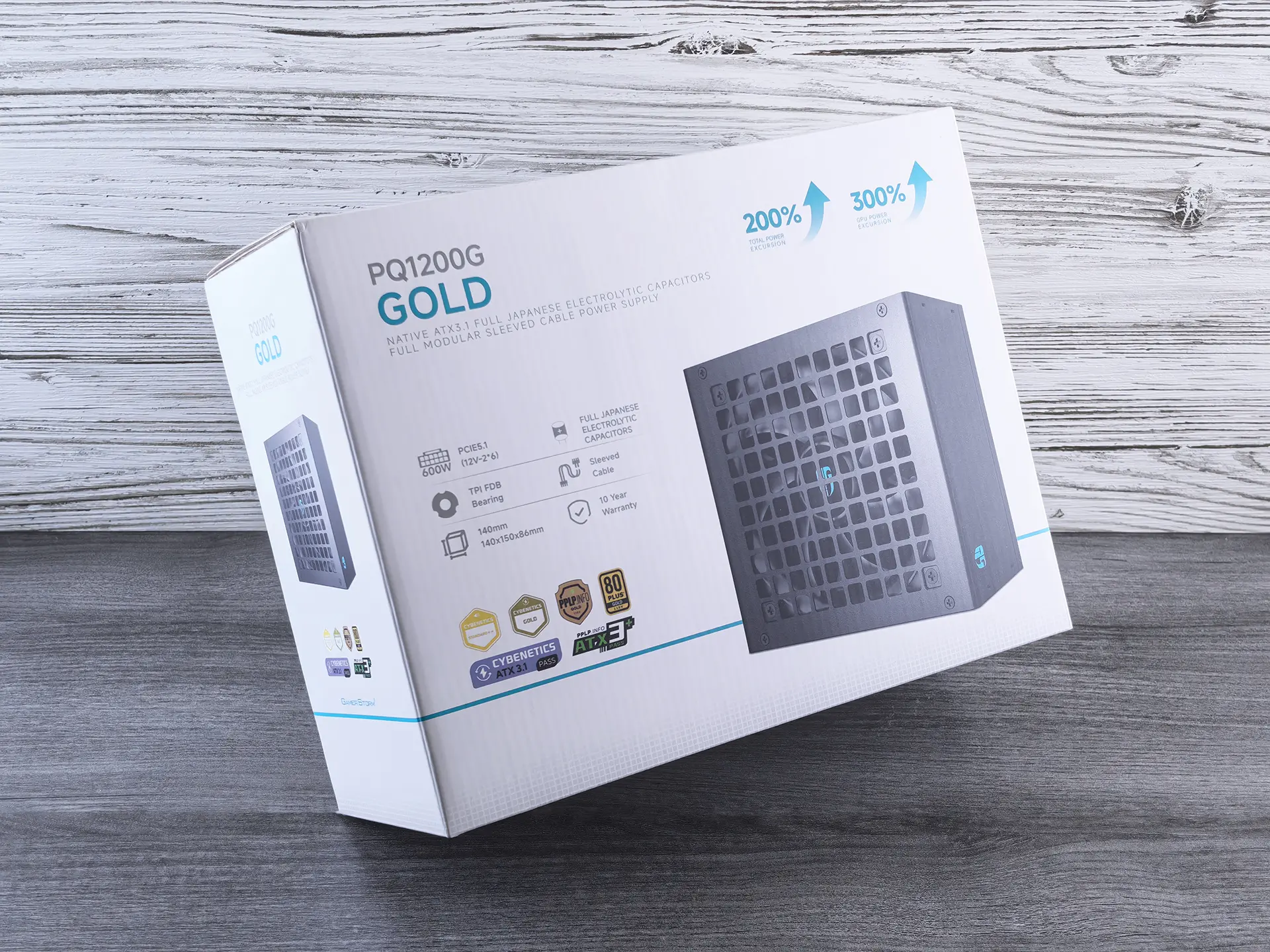 Обзор блока питания GamerStorm PQ1200G GOLD: 1200 Вт, стандарт ATX 3.1 и 10 лет гарантии