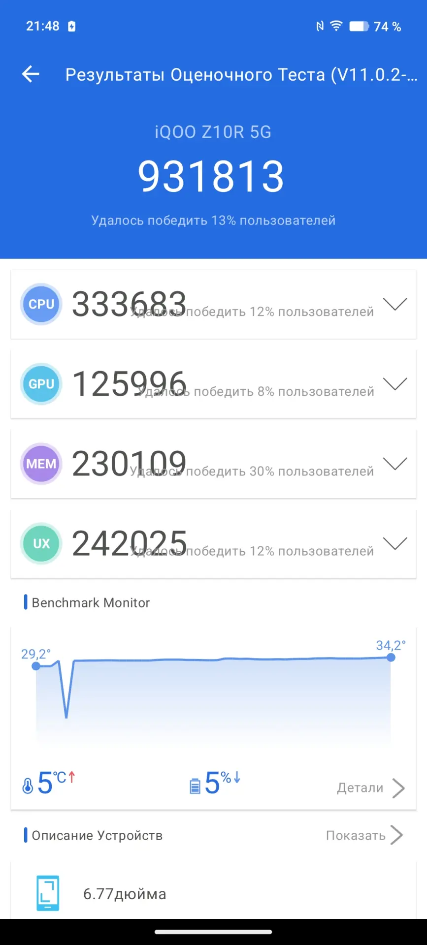 Обзор iQOO Z10R: смартфона с ёмкой батареей, крепким стеклом и хорошей селфи-камерой