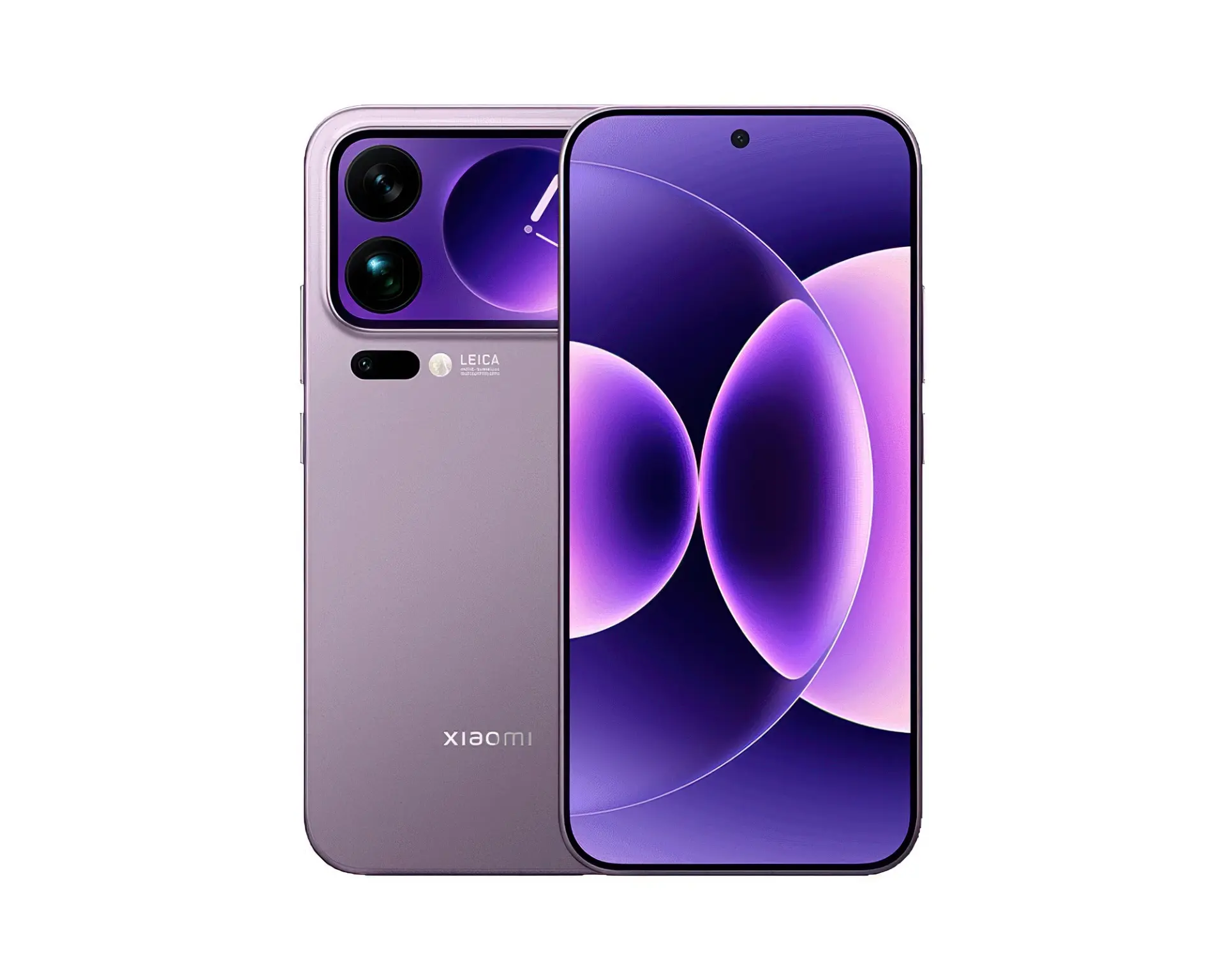 Xiaomi 17 в фиолетовом цвете