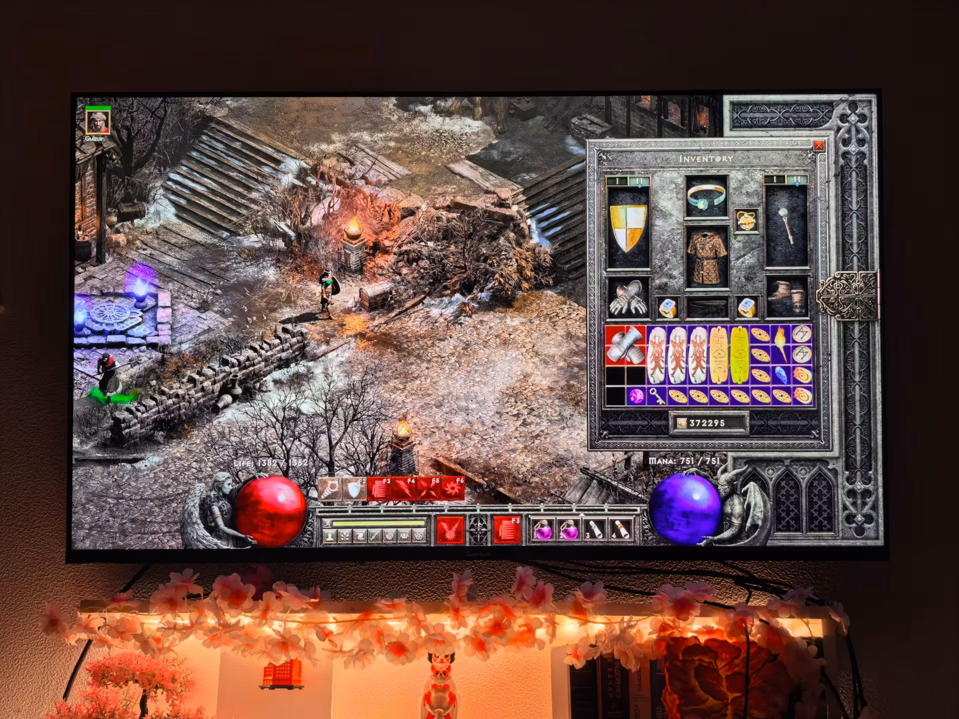 Играем на Quantum 50U6BQ с PlayStation и PC