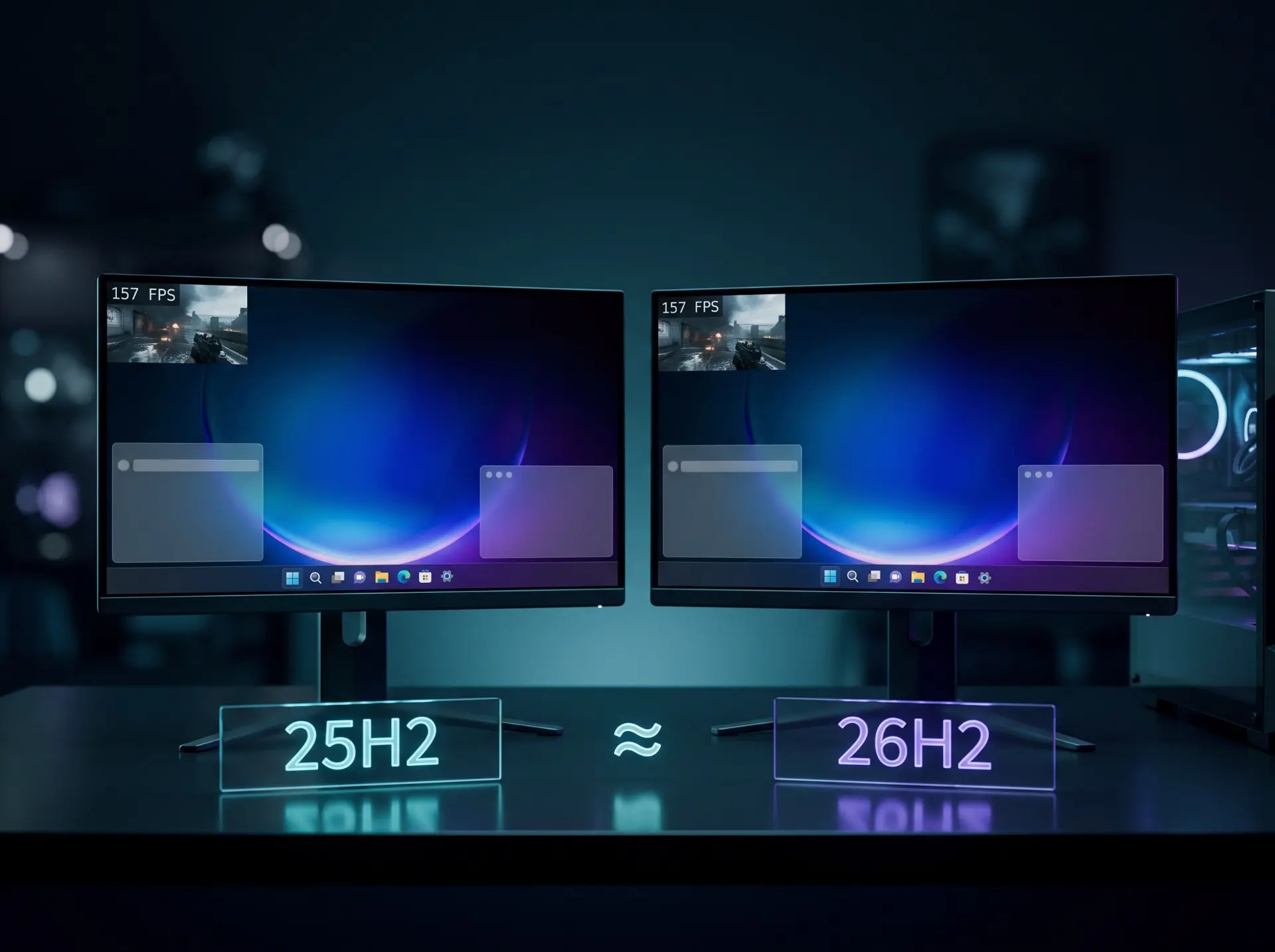 Сравниваем Windows 11 26H2 против 25H2 в играх