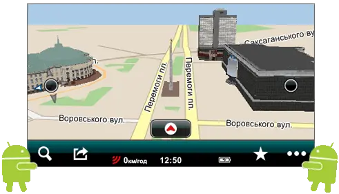 Mireo DON’T PANIC: GPS-навигация для ОС Android