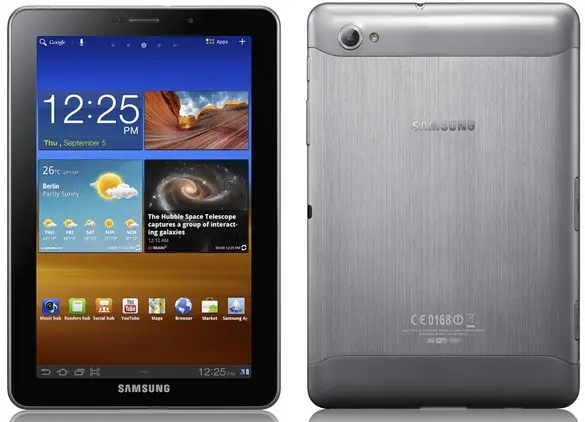 Samsung представляет планшет Samsung Galaxy Tab 7.7 в России