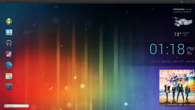 Windows 7 в стиле Ice Cream Sandwich