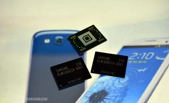 Samsung приступают к производству сверхбыстрой eMMC Pro Class 1500 памяти для мобильных устройств