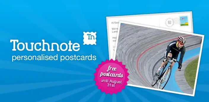 Touchnote отправляет открытки бесплатно