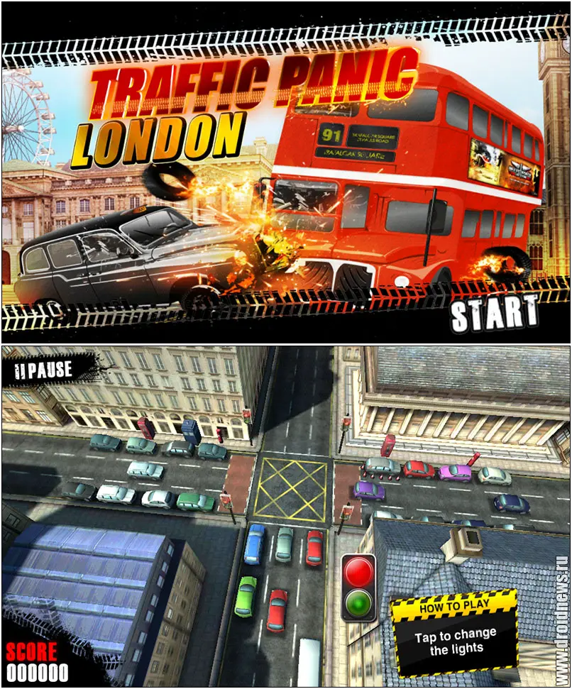 Traffic Panic London - игра для любителей горячего дорожного экшена