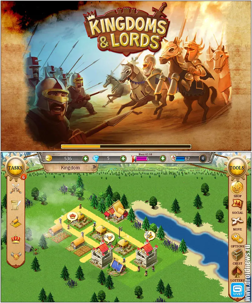 Kingdoms&Lords - спорное сочетание симулятора и стратегии