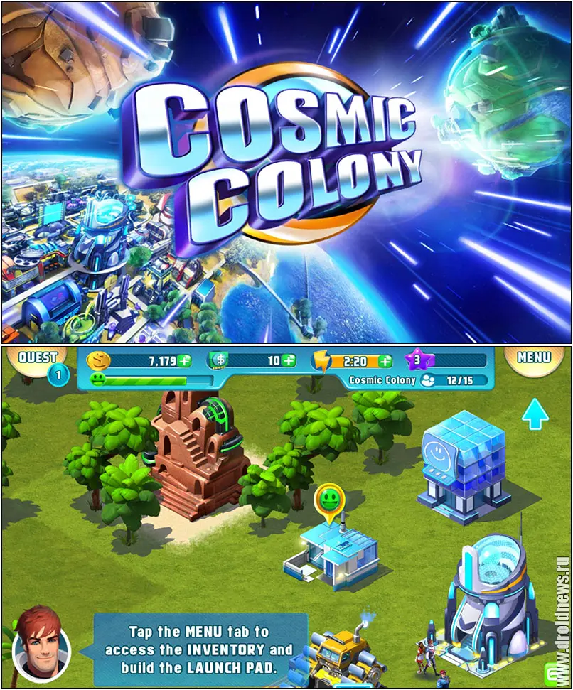 Cosmic Colony - вырасти инопланетную цивилизацию под стеклом