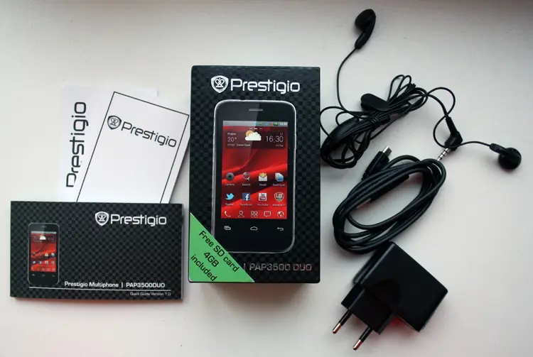 Prestigio MultiPhone 3500 Duo