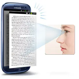Владельцы Samsung Galaxy S IV смогут скроллить страницы глазами