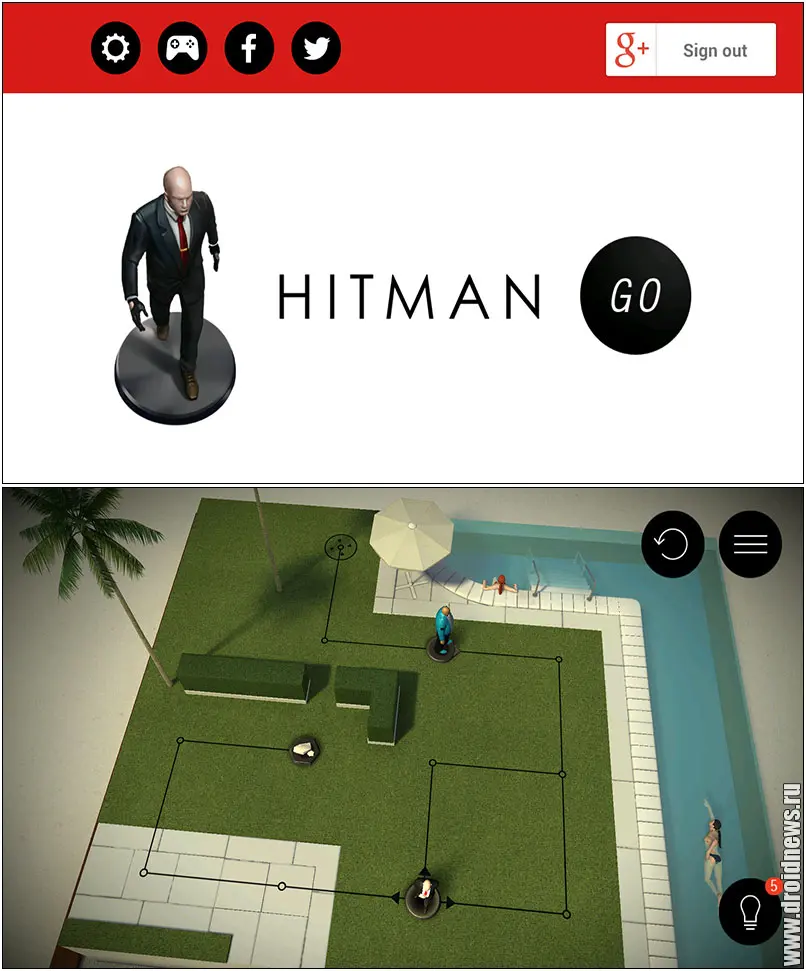 Hitman GO - учимся проходить через любые препятствия